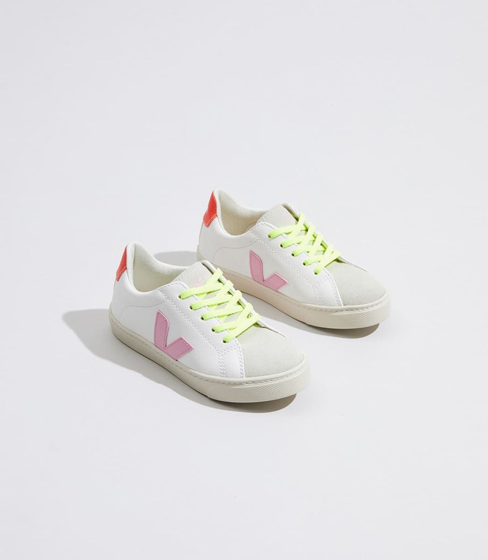 Tenis Veja Niños - Esplar Lace Chromefree - Blancos - 975FHDPRV